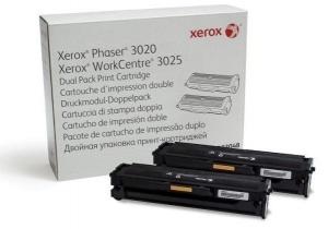 Xerox toner 106R03048 (Phaser 3020, WorkCentre 3025) black 2x1,5k