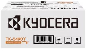 Kyocera TK-5490Y sárga toner eredeti (Ecosys MA2101, PA2101) - 2400 oldal