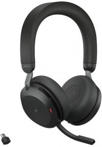 Jabra Evolve2 75, Link380c MS Stereo Black, Evolve2 75 headset Black MS, Link 38