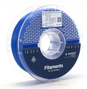 Gembird filament high speed ABS blue, 1,75 MM, 1 KG