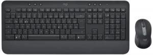 Logitech Signature MK650 Combo for Business Wireless Keyboard+Mouse Graphite HU
