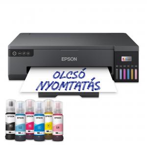 Epson EcoTank L18050 színes tintasugaras fotónyomtató, A3+, 6 szín, WiFi