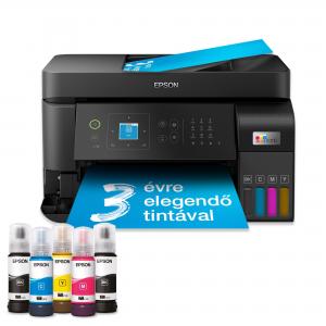 Epson EcoTank L5590 MFP tintasugaras nyomtató, A4, ADF, fax, LAN, WiFi