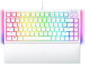 Razer BlackWidow V4 75% - White Ed. - US Layout