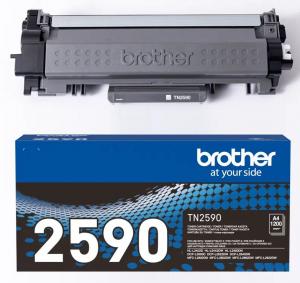 Brother toner TN2590 BK black 1,2k - eredeti